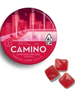Camino Wild Cherry Excite Gummies