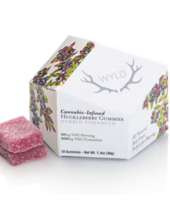 Huckleberry Hybrid Enhanced Gummies 100mg
