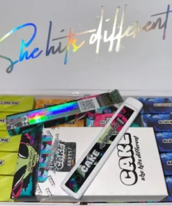 Lemon drizzle cake cart