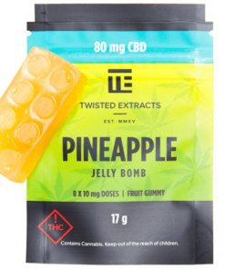 Twisted Extracts CBD Pineapple Jelly Bomb