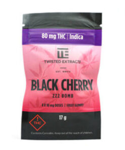 Twisted Extracts Black Cherry ZZZ Bomb (Indica)